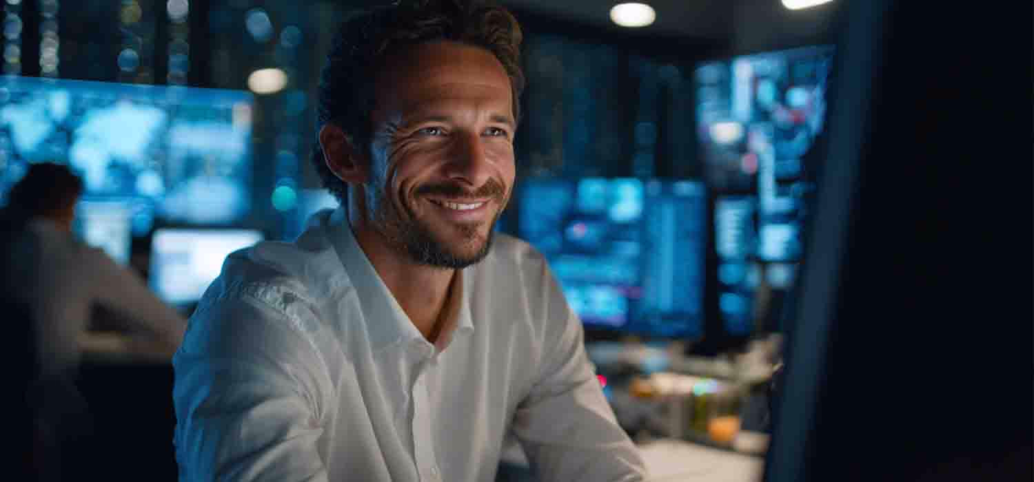 Person monitoring IT disaster recovery process