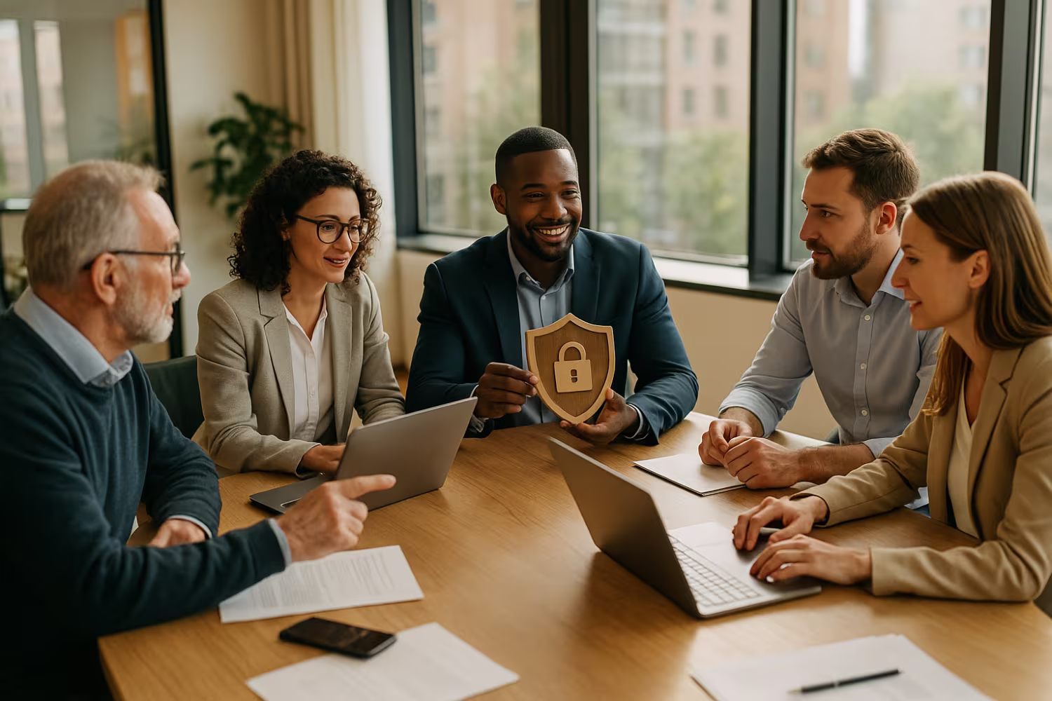 Diverse team implementing zero trust security