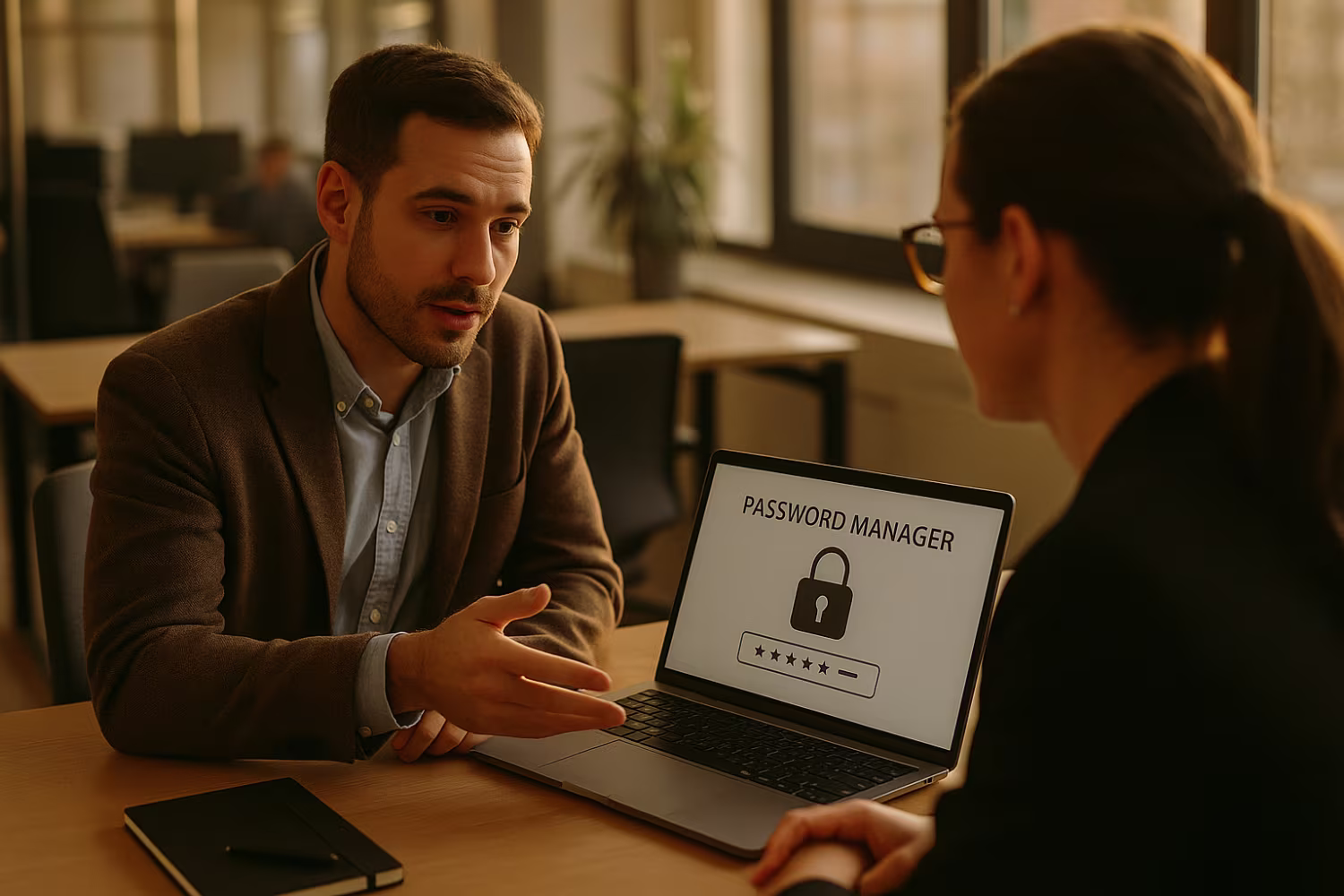 Explaining enterprise password management