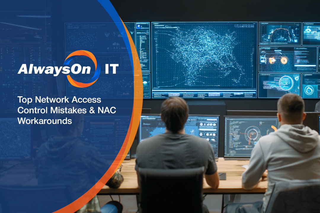 IT security agent working on his powerhouse software.