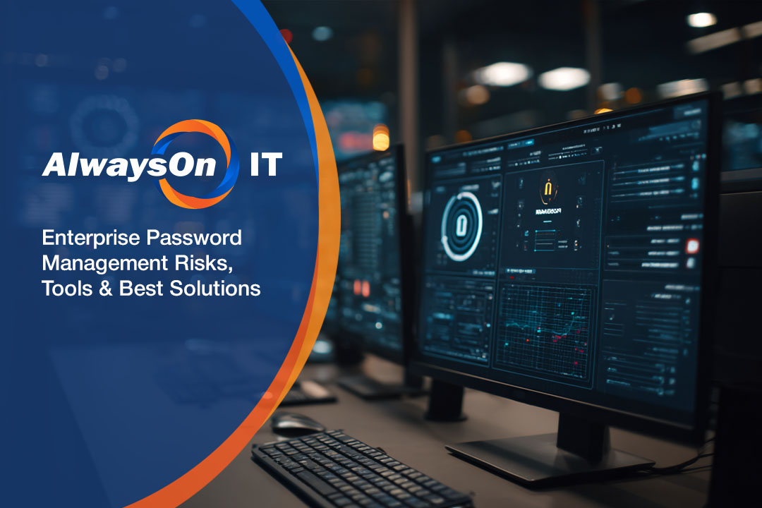 IT security agent working on his powerhouse software.