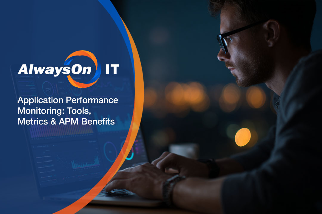 IT security agent working on his powerhouse software.