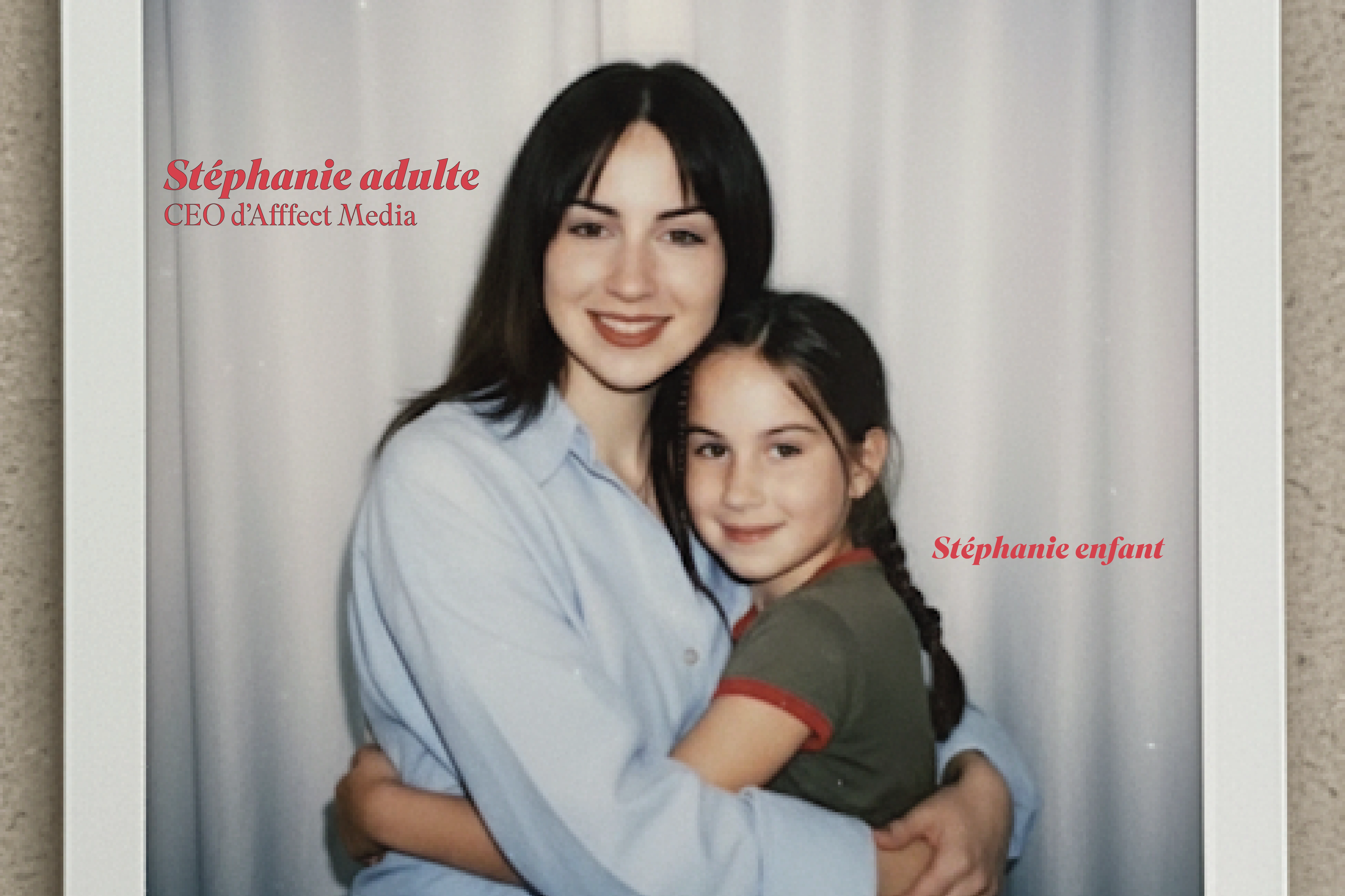 Trend : comment créer un Polaroïd de vous adulte, qui enlace le vous enfant ? On vous explique 