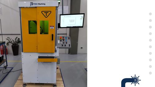 imagem de máquina de gravação a laser customizada PRO Marking
