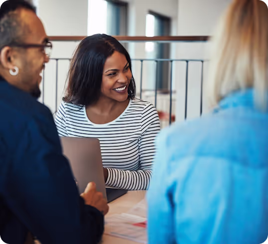 Diverse team members