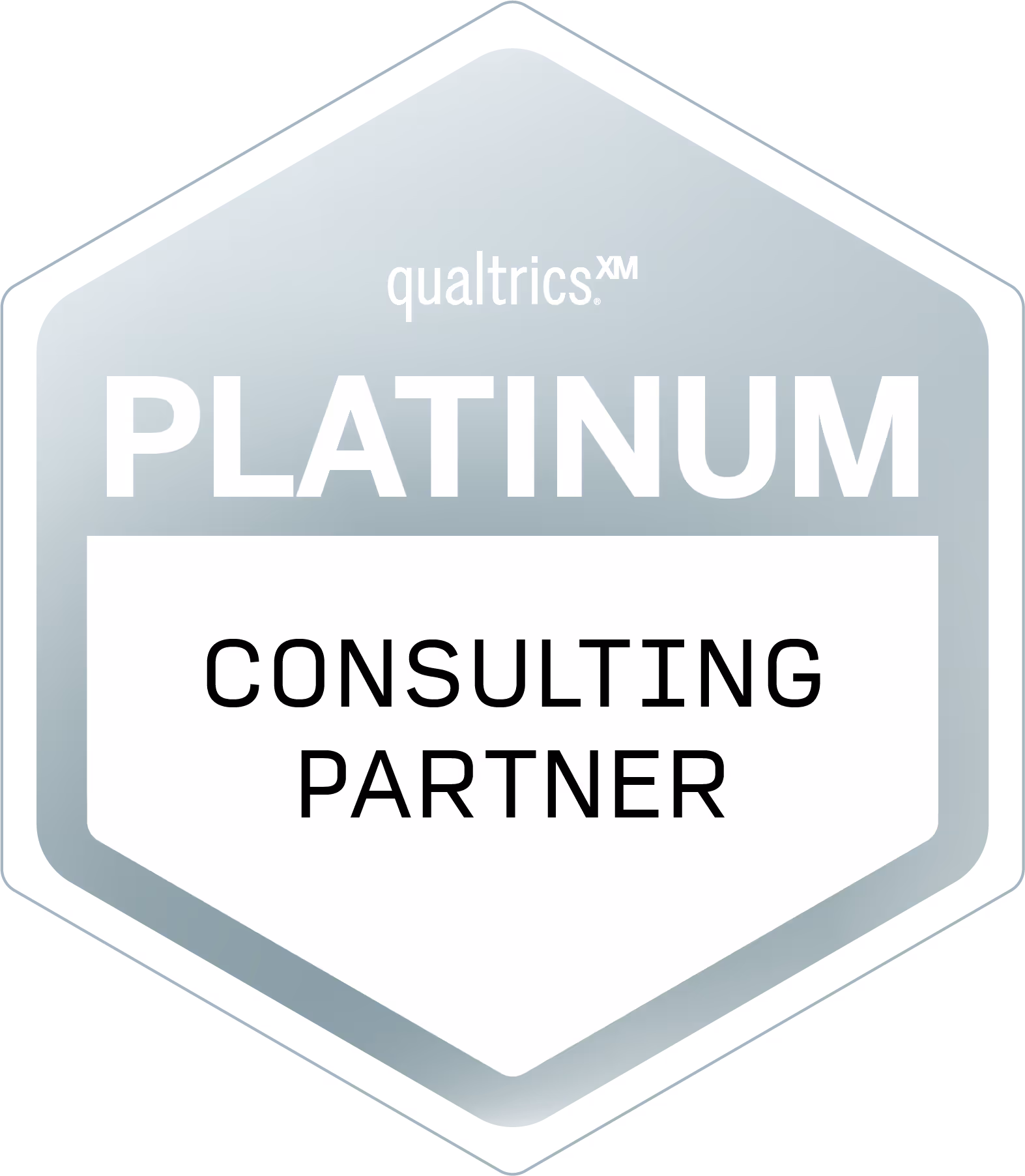 Qualtrics Platinum Partner Icon