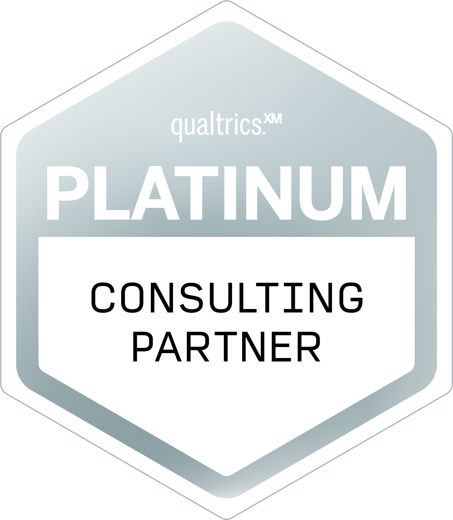 Qualtrics Platinum Partner Icon