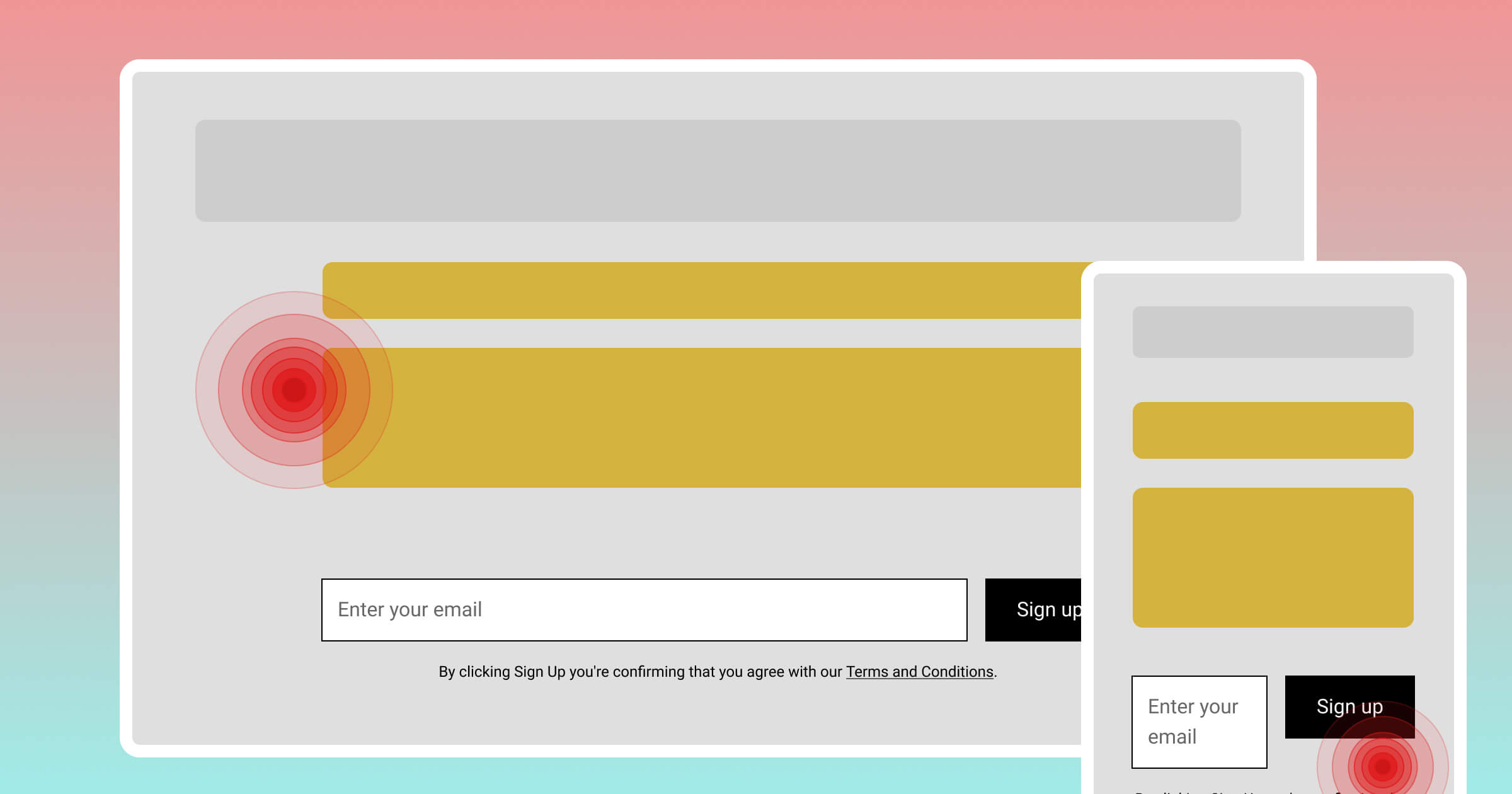 website audit mockup presentation