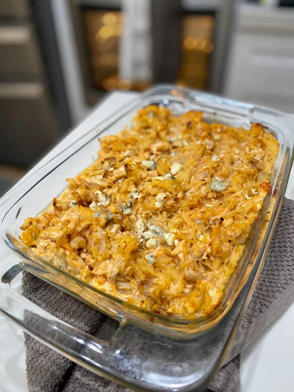 Buffalo Chicken Casserole