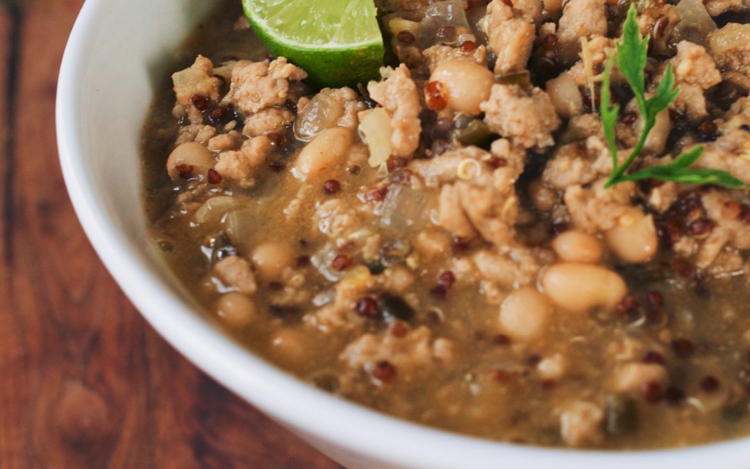 White Chicken Quinoa Chili