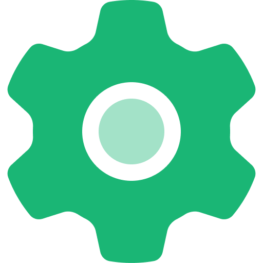 cog icon for car dismantling network