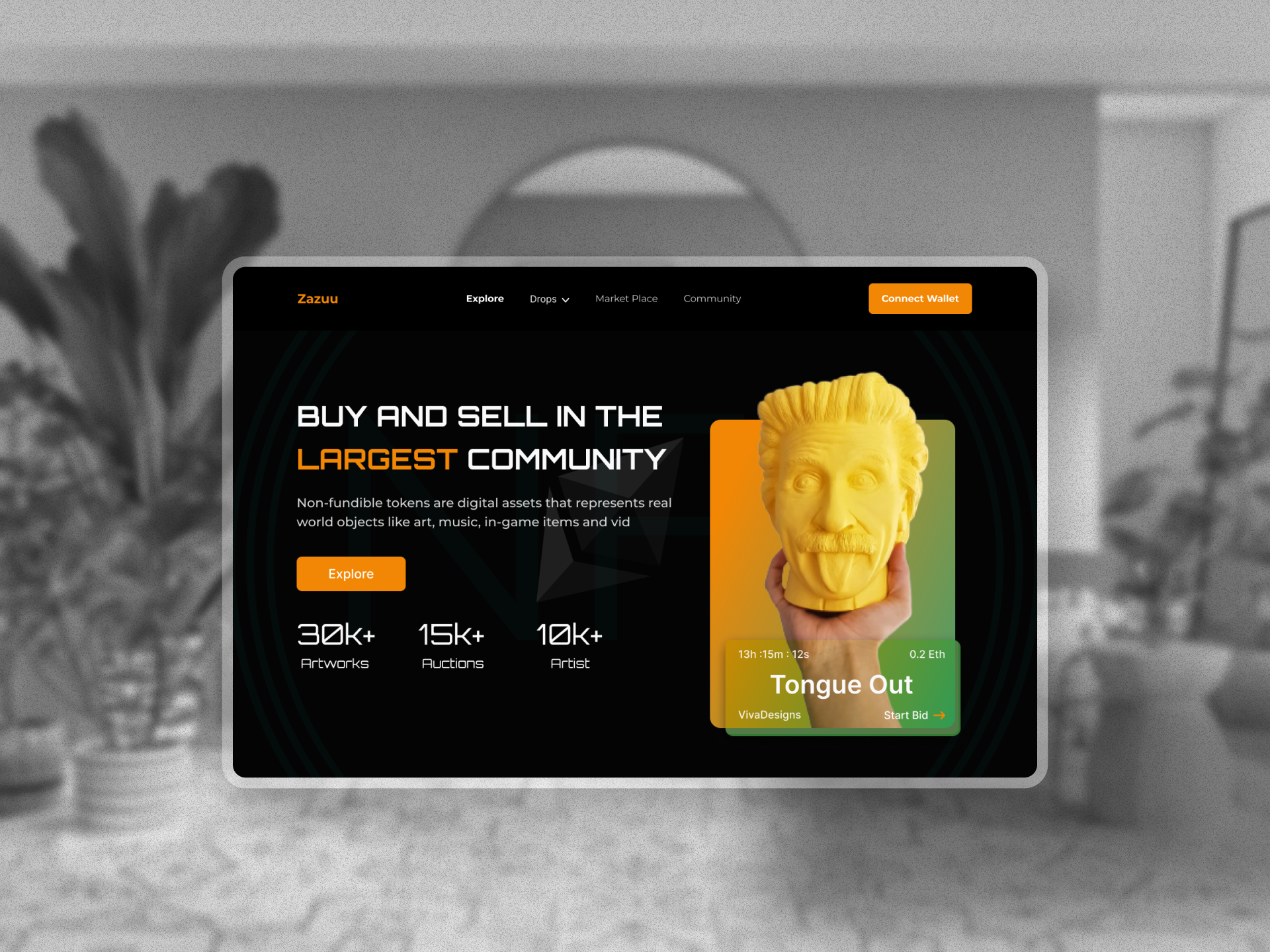 Nft landing page
