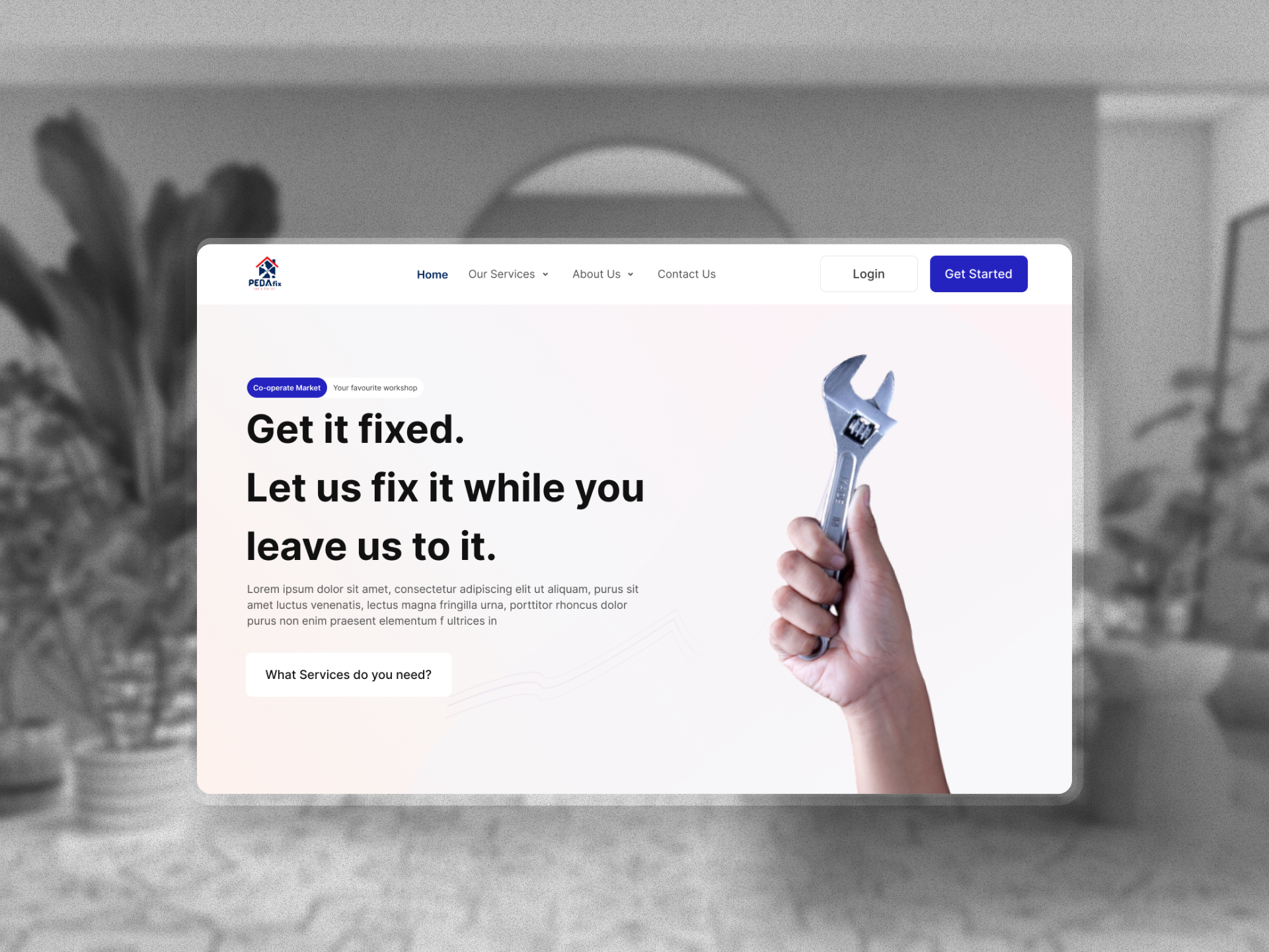 Handyman page
