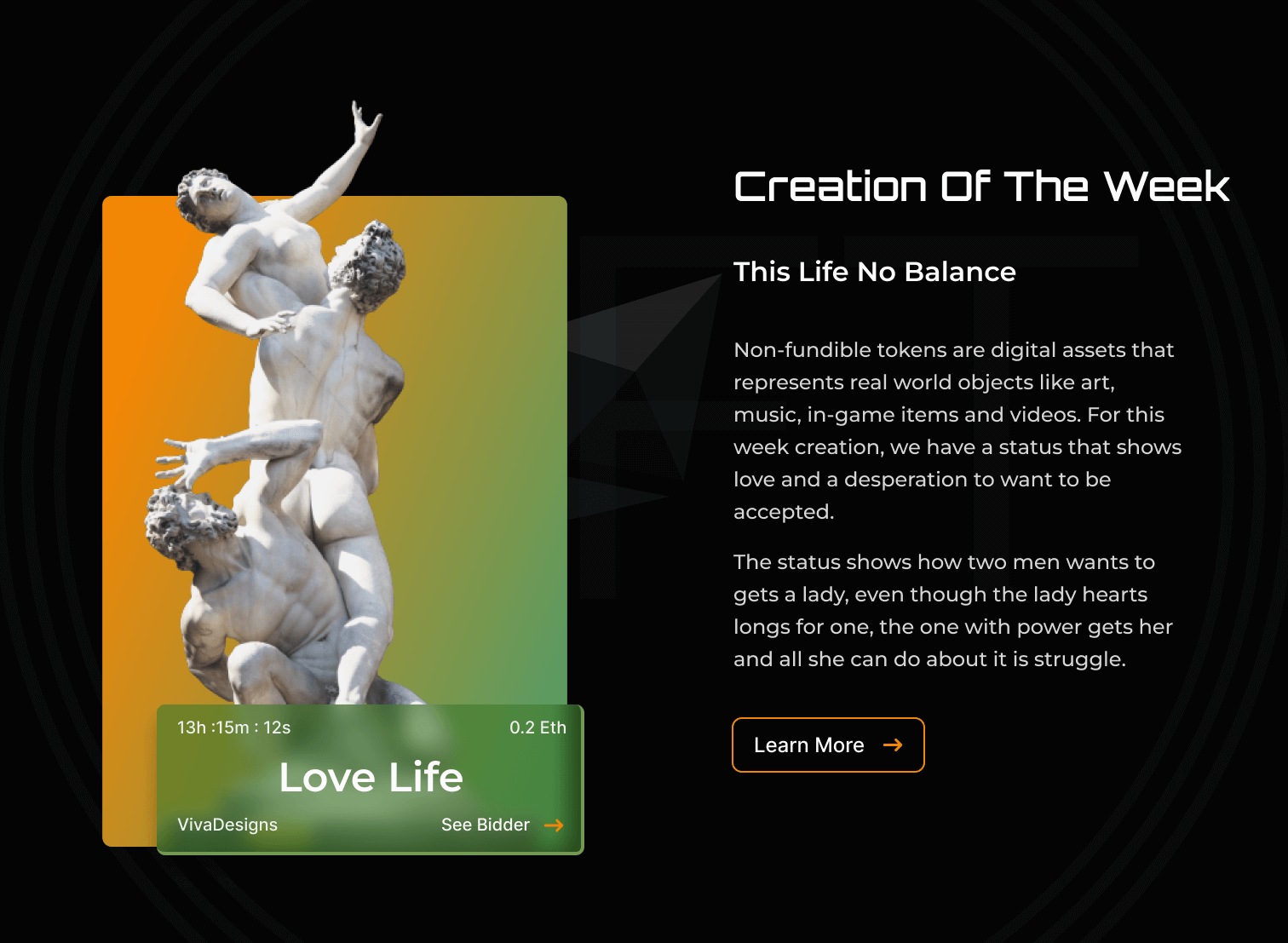 Creation of the week