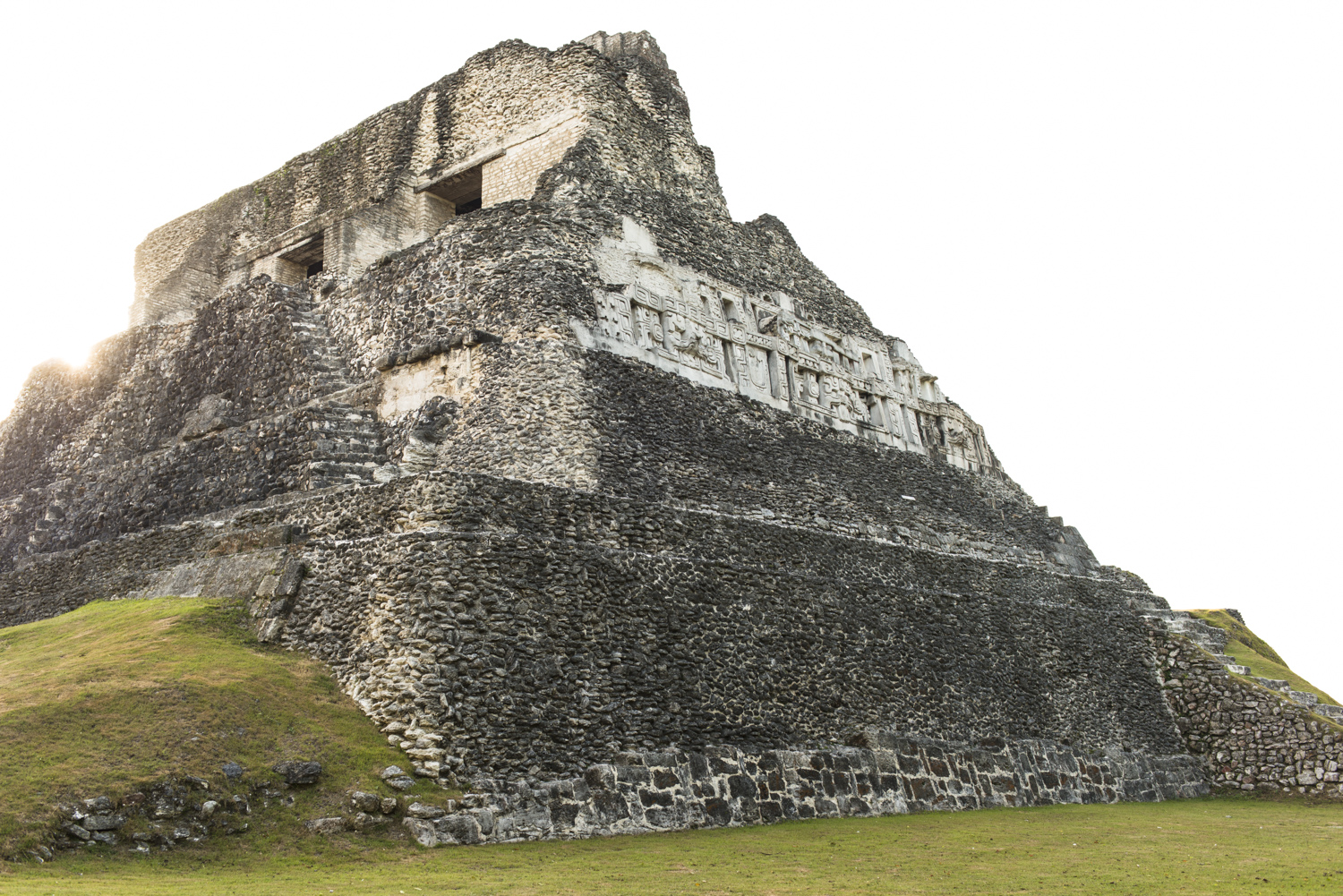 El Castillo pyramid at Xunantunich Mayan ruins, Belize