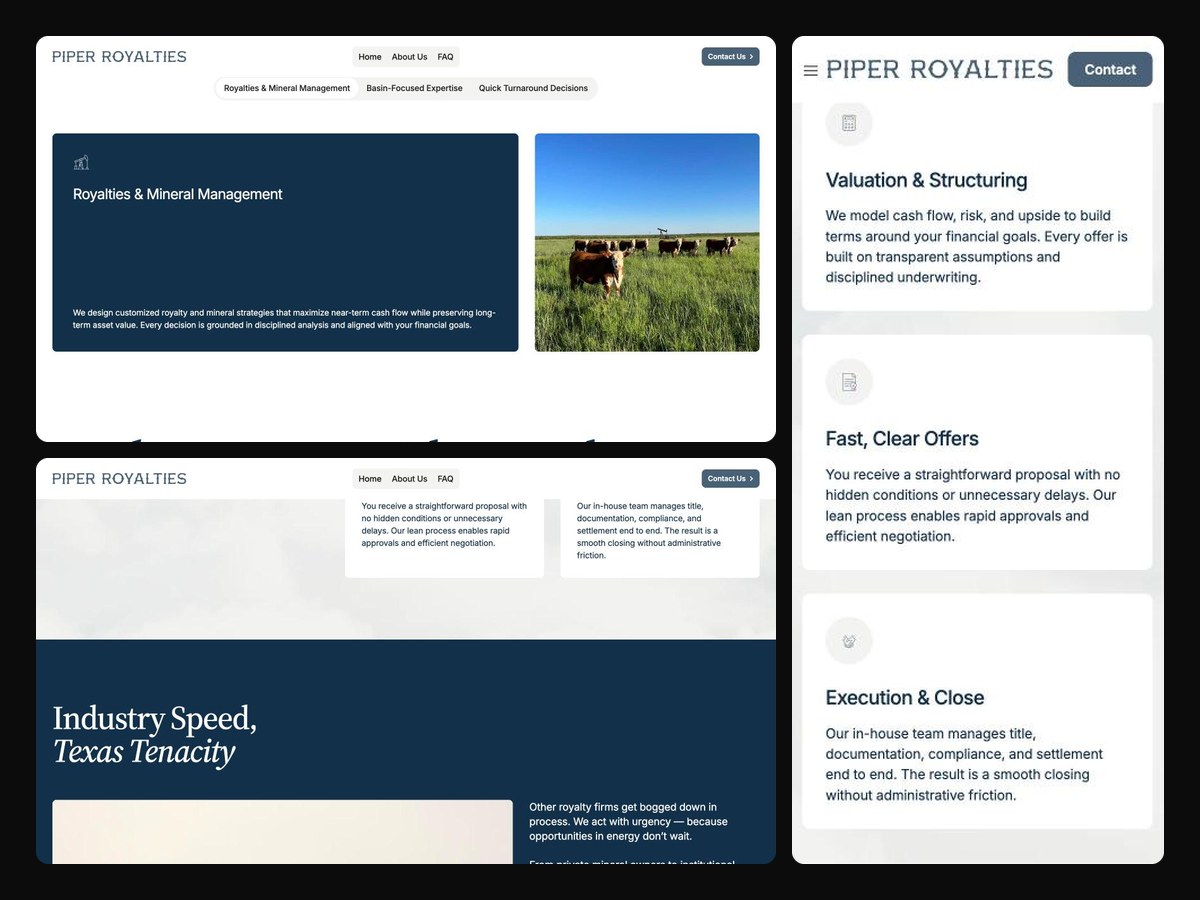 Piper Royalties project image 4