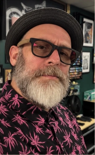 Fredrick Tigerman at Carvin Ink