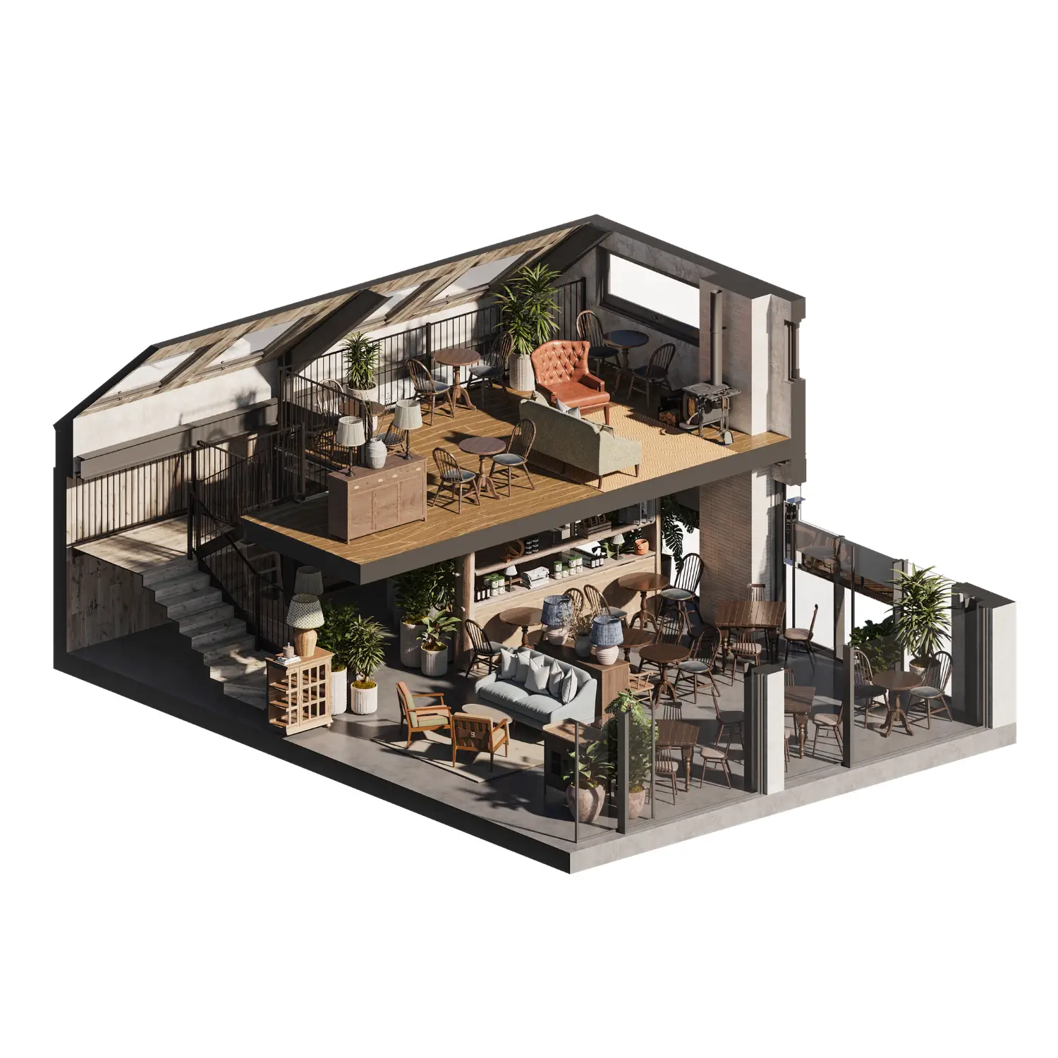 3d interior visualization