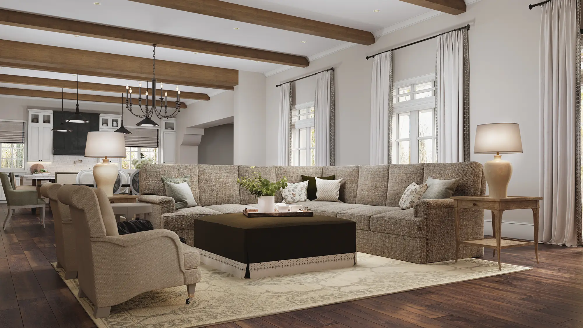 Living Room Tour – Private Residence, USA