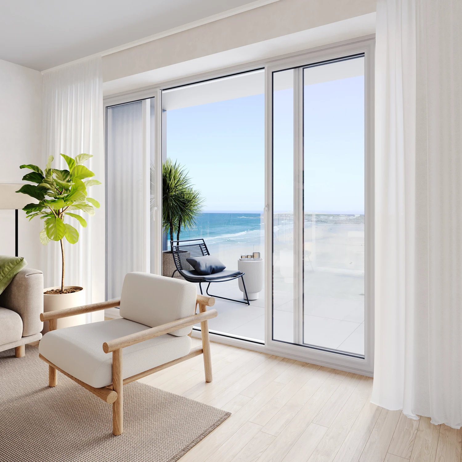 Luxury apartment interior