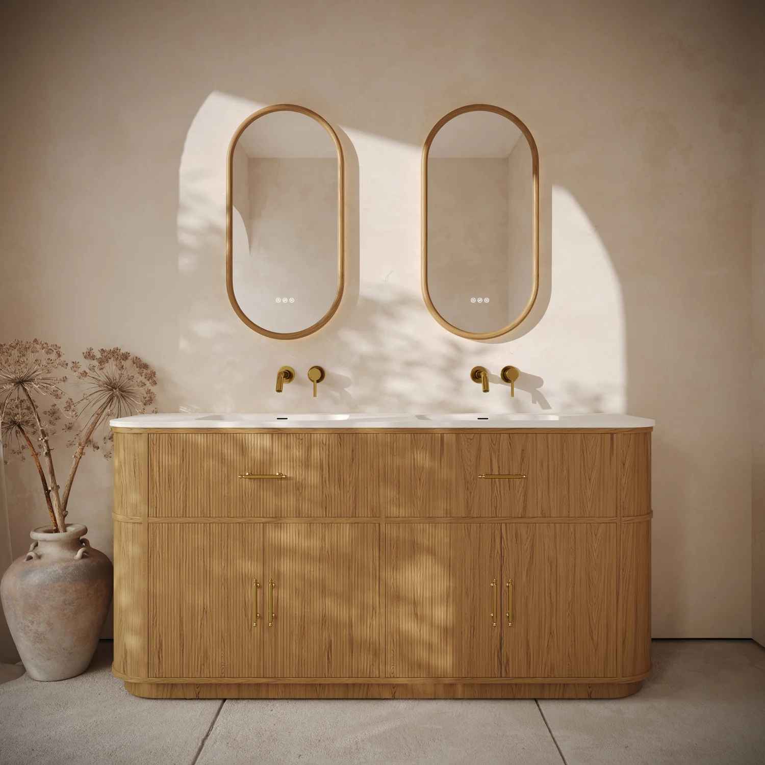3D Rendering of Bathroom Accessories