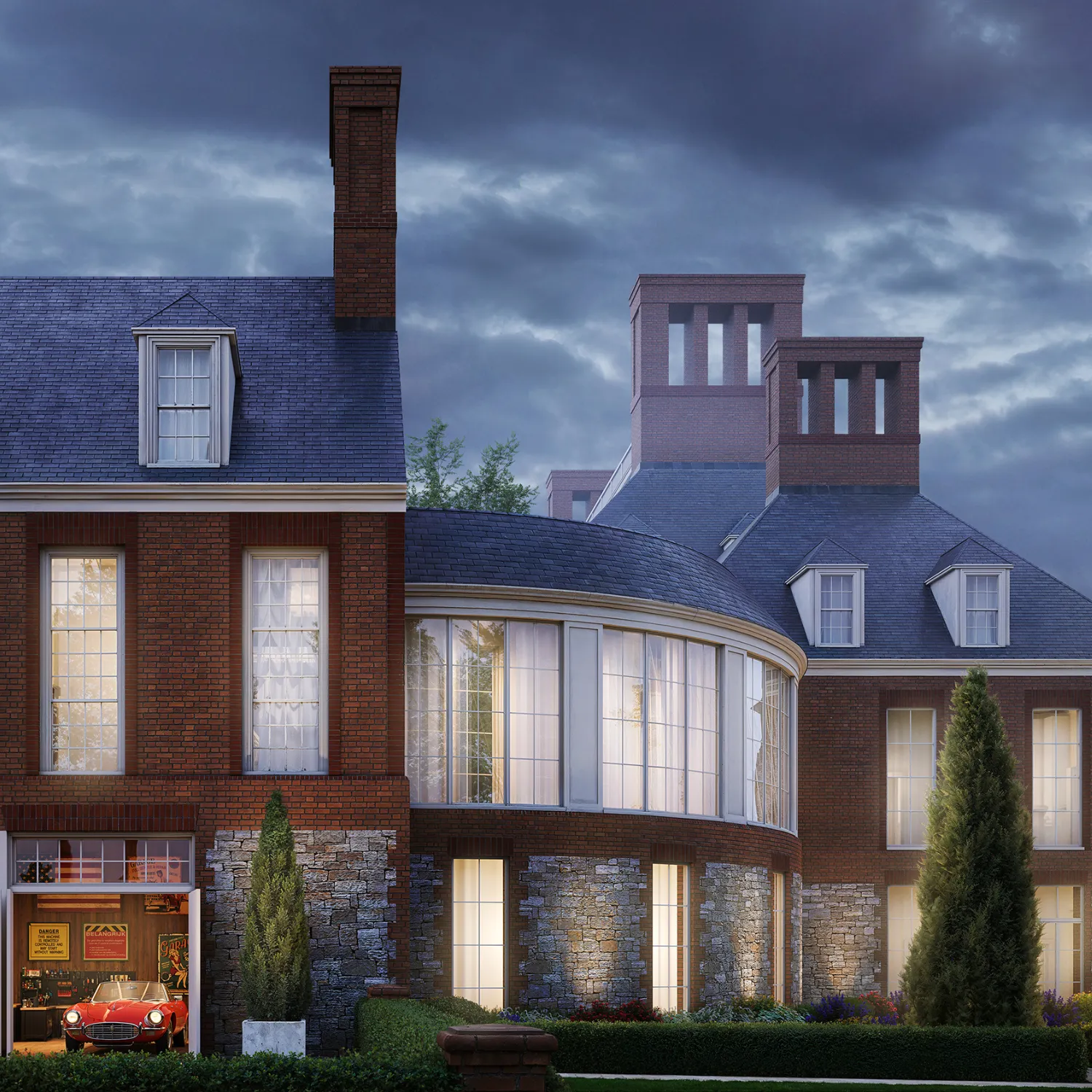 3D Visualization of Swann’s Point House