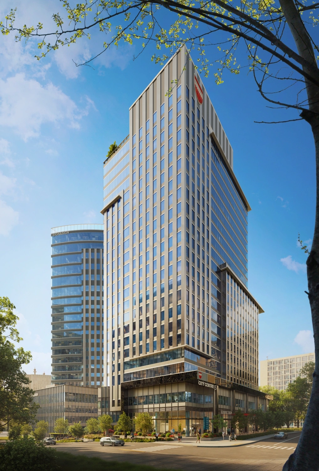 Commercial property rendering