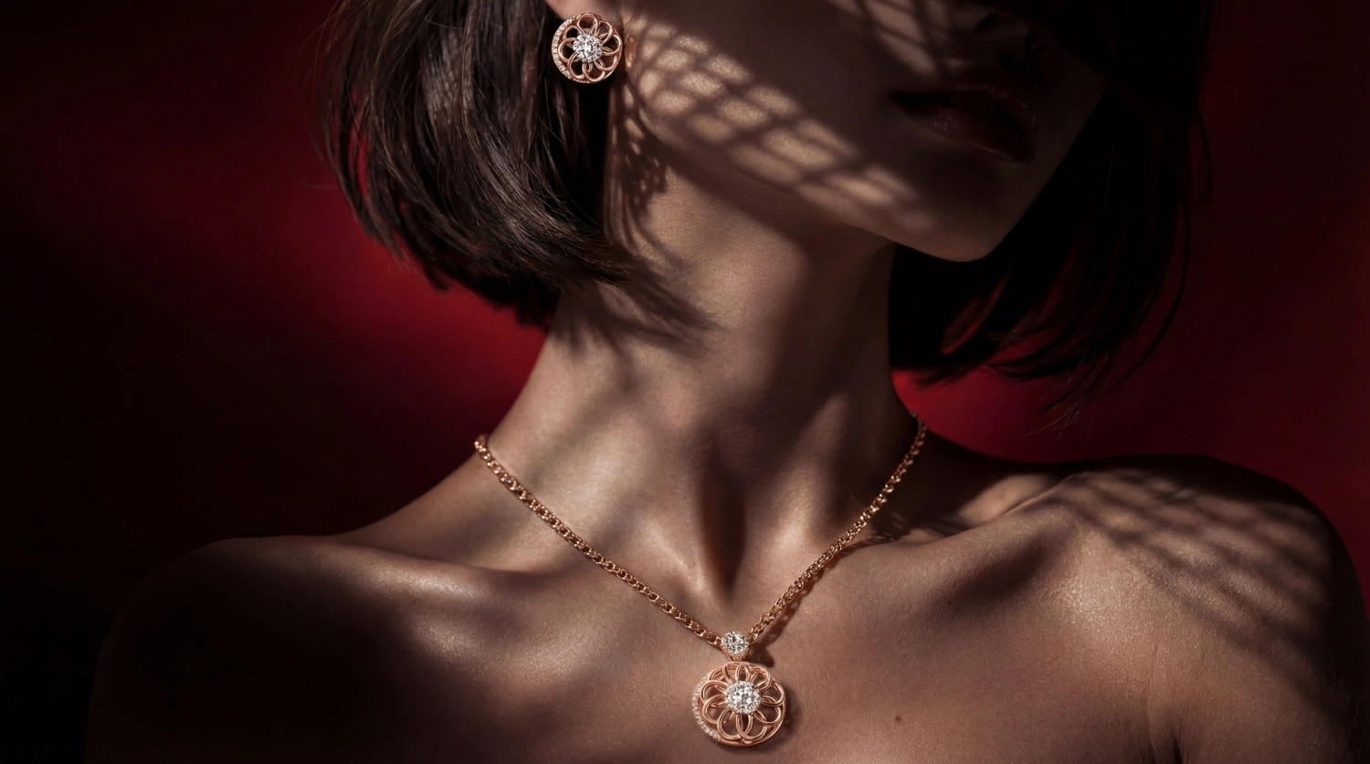 Luxury Jewelry Lifestyle Visualization for Digital Marketing