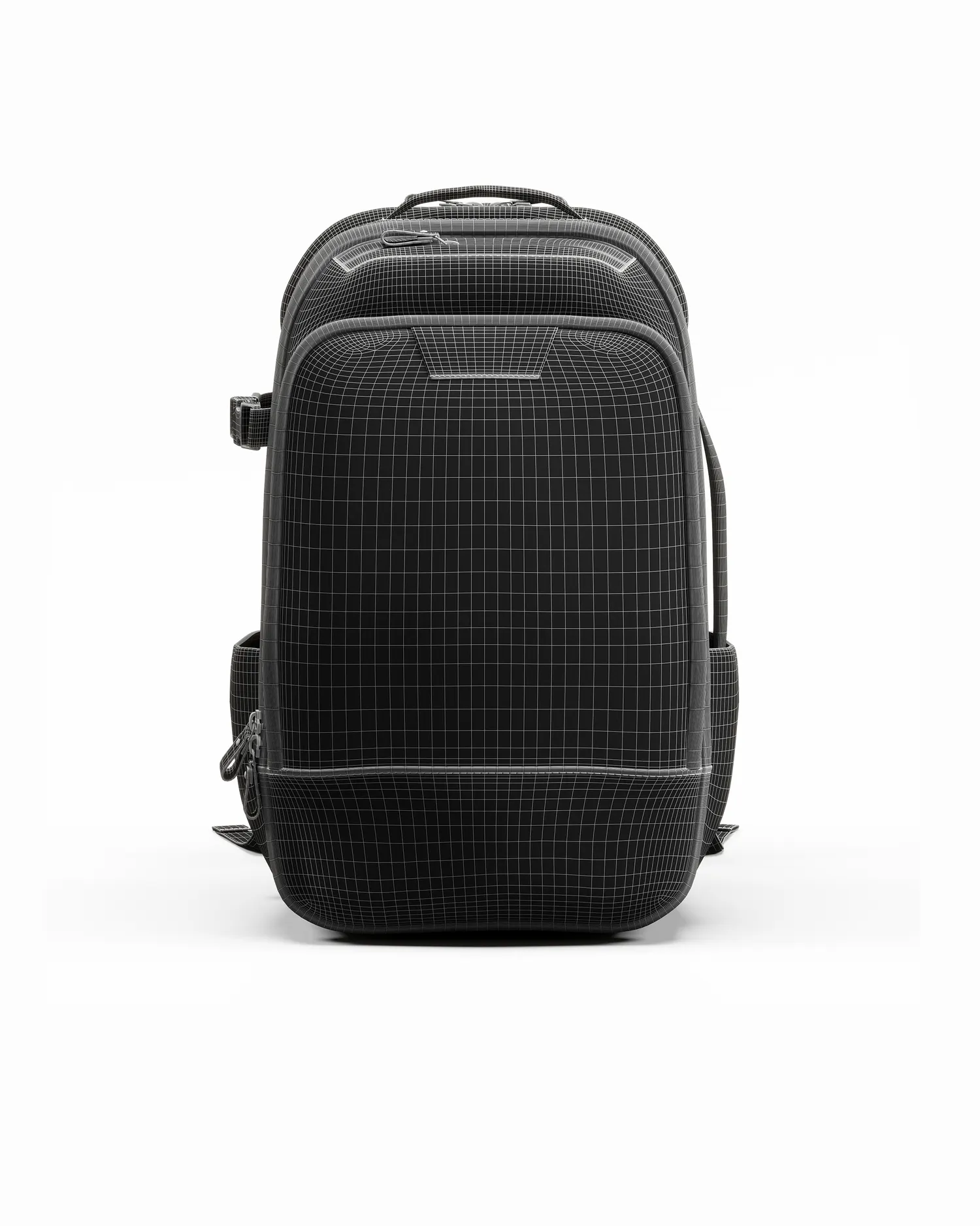 3d mesh modeling for a backpack