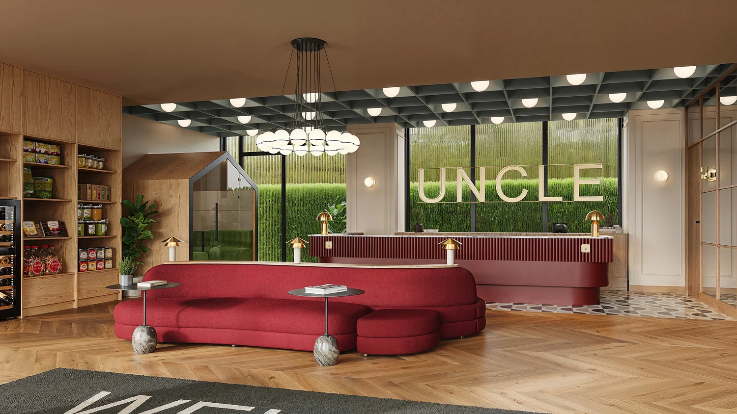 3D Visualization of Build-To-Rent Residential Interiors