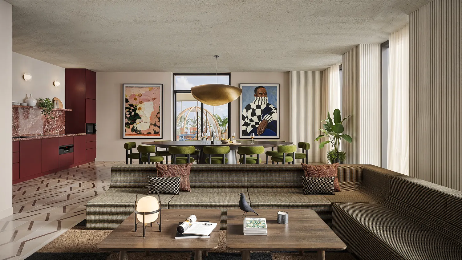 3D Rendering for Luxury Apartment