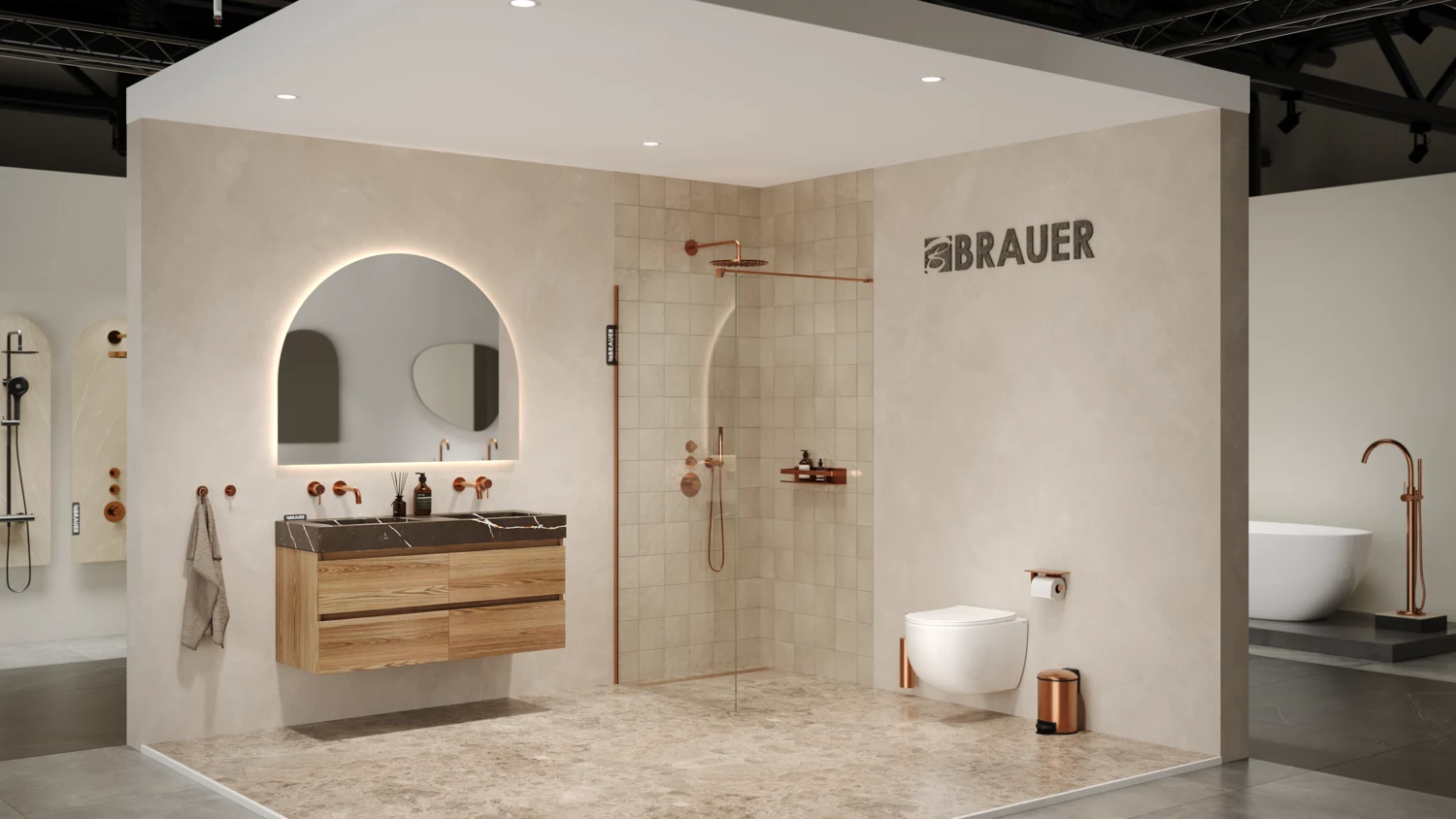 3D Visualization for Brauer Showroom Concepts