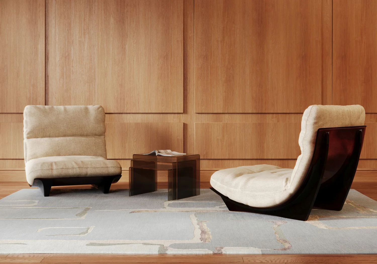 3D Renderings of a Luxury Rug Collection
