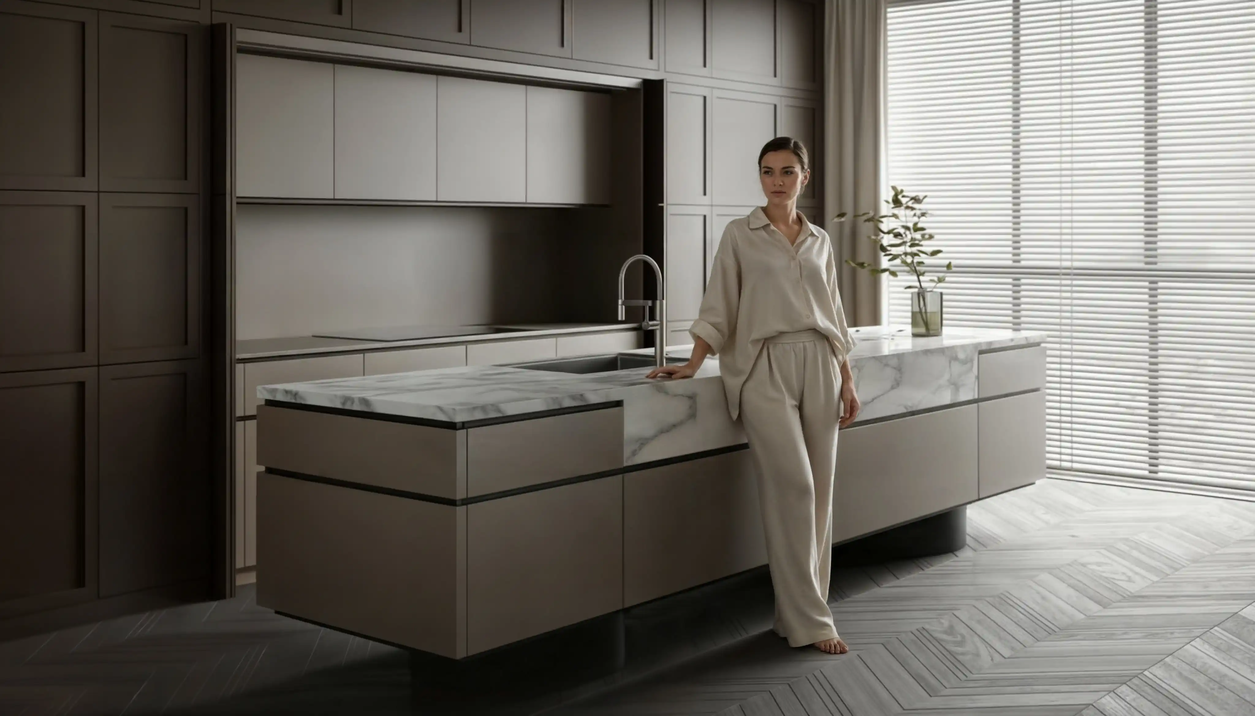 Kitchen Cabinetry 3D Visualization--5