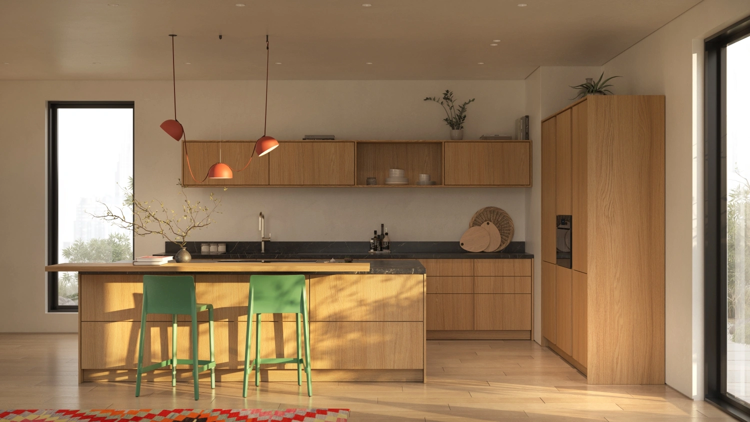 Kitchen Cabinetry Renderings for Nextar