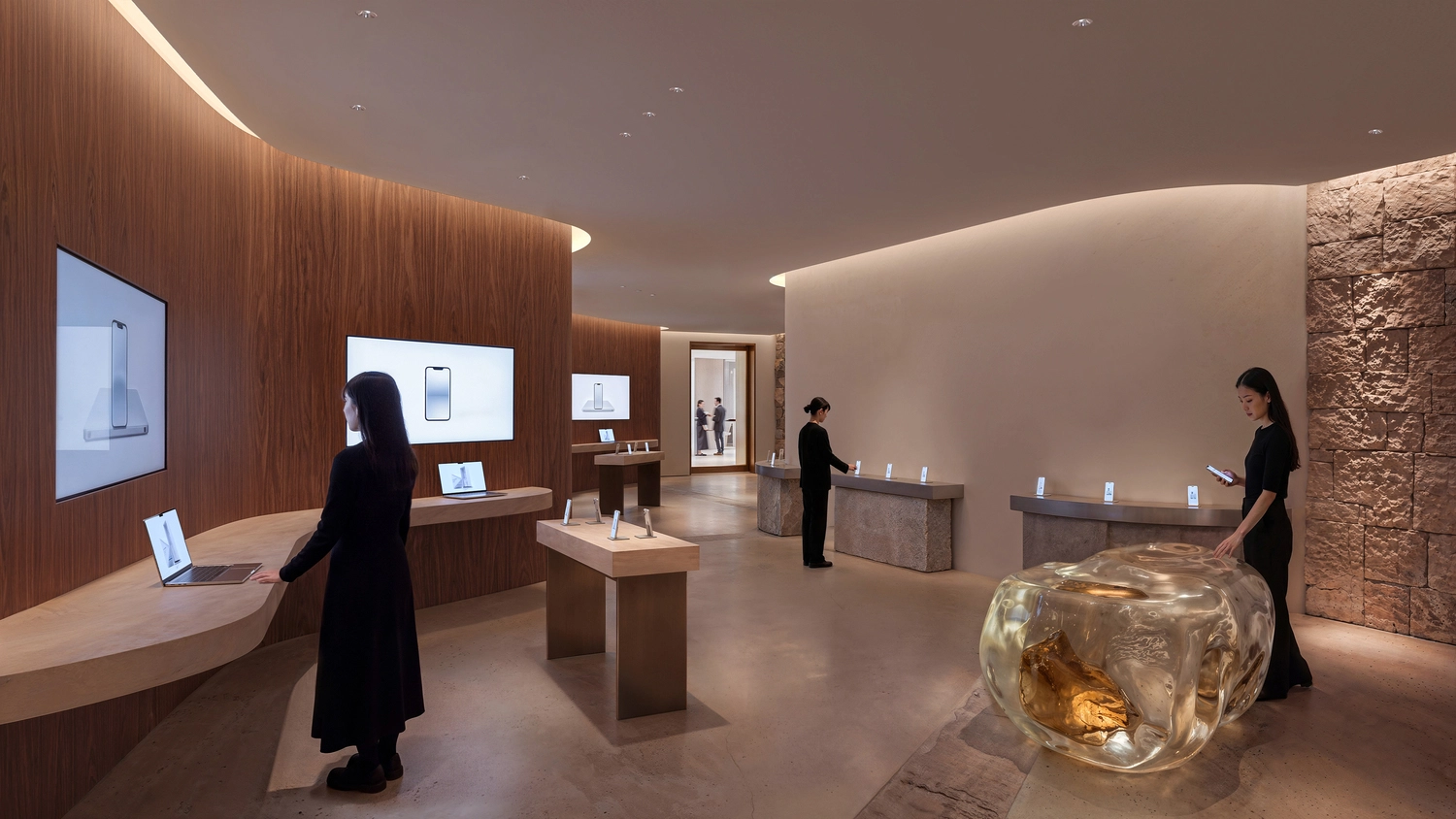 3D Visualization for a Tech Brand Store