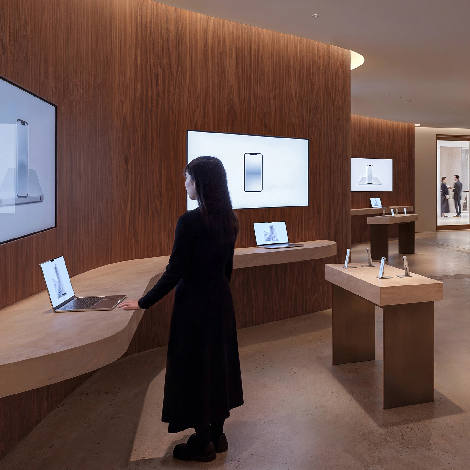 3D Visualization for a Tech Brand Store