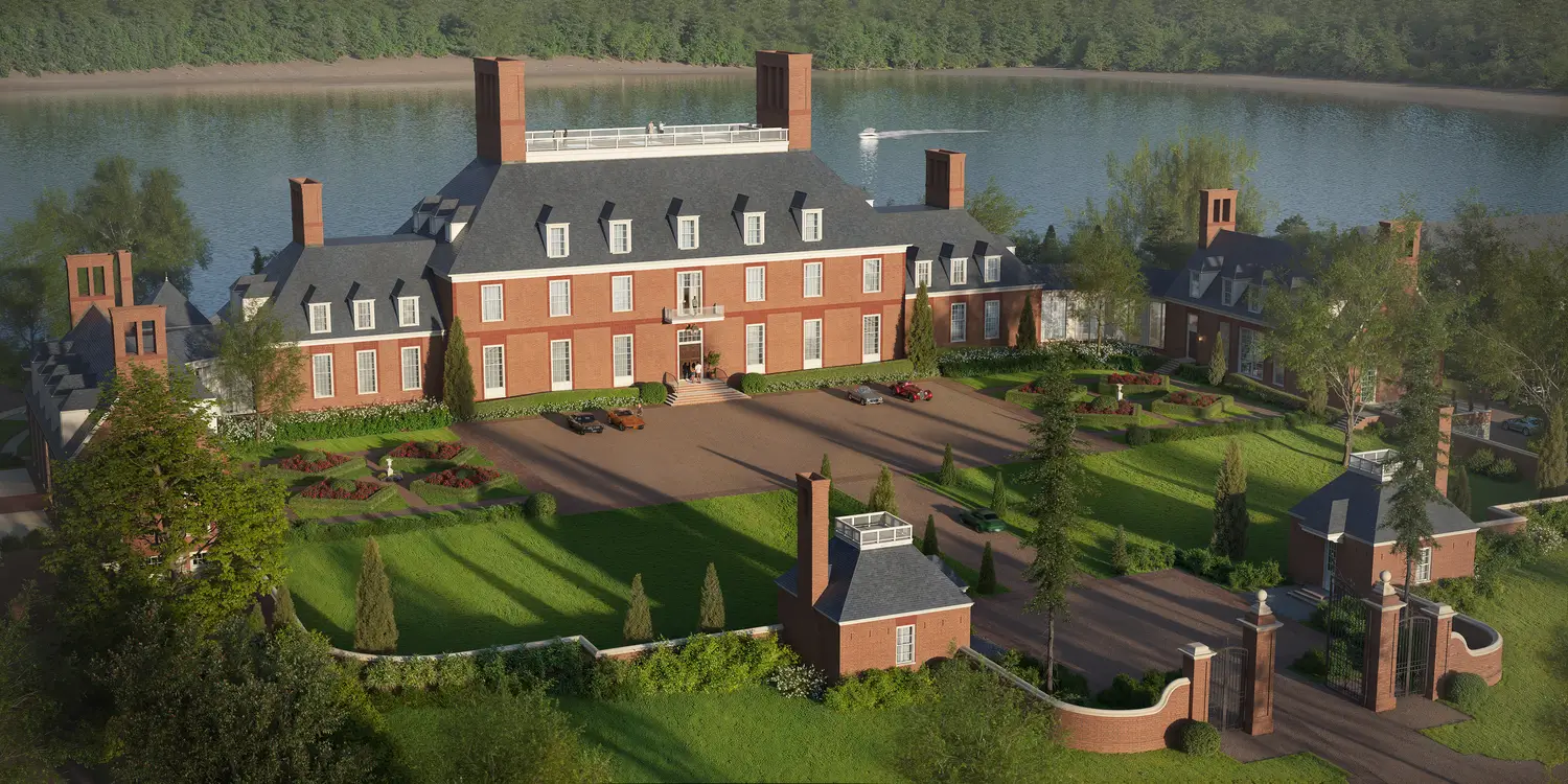 luxury house rendering