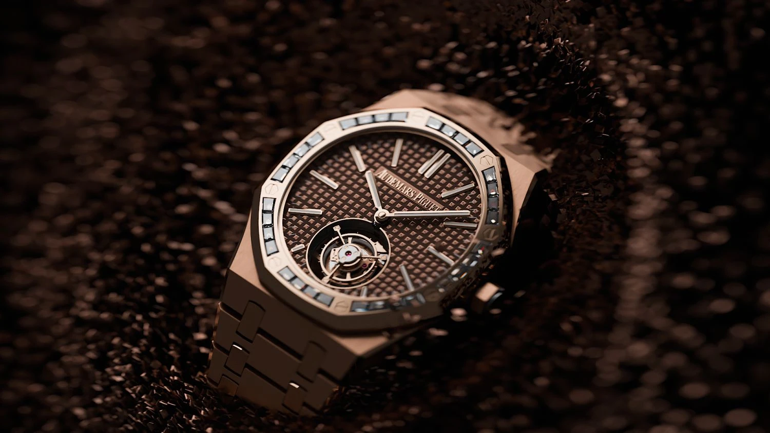 computer generated imagery of luxury watch