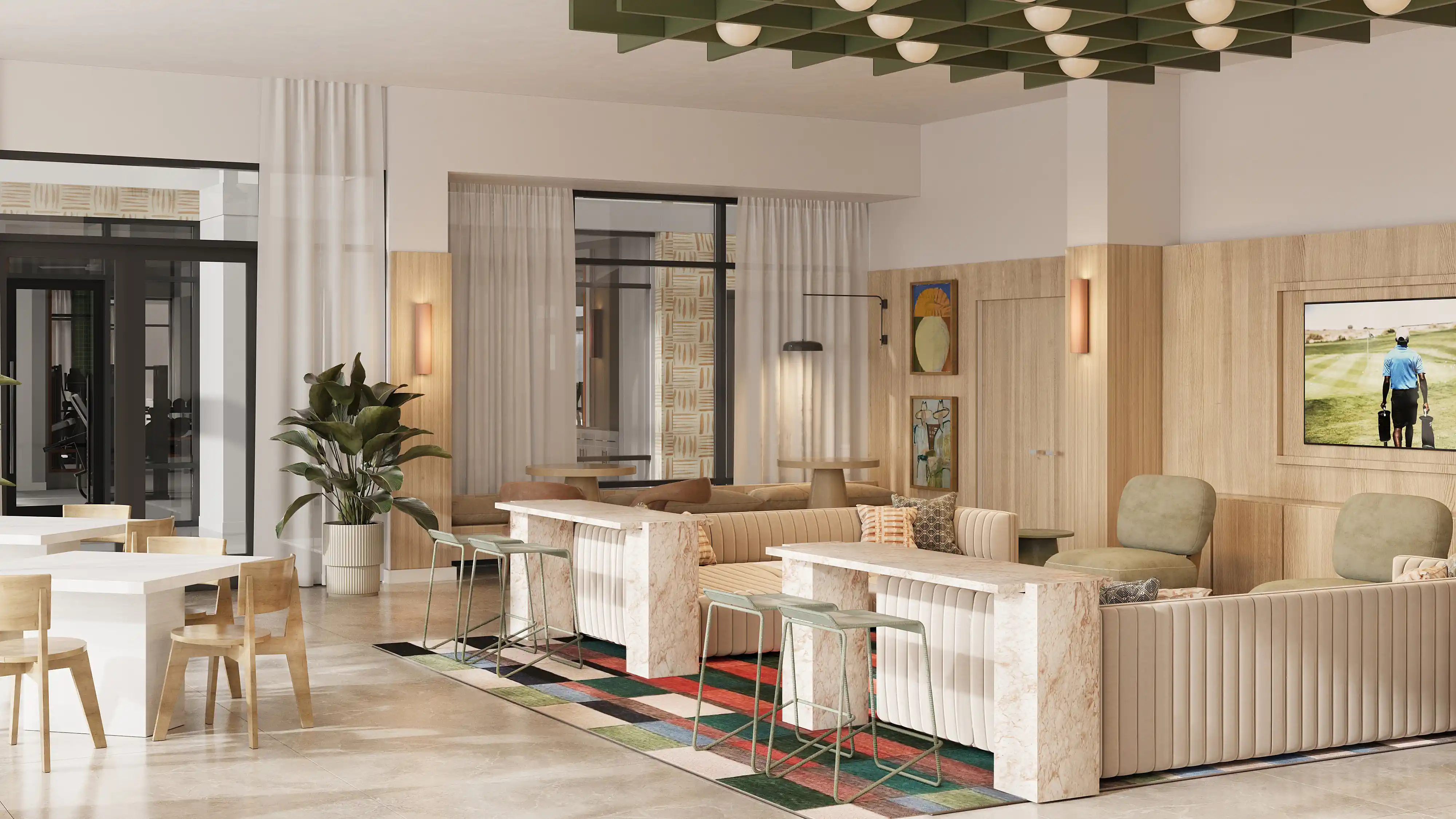 3D Rendering in Los Angeles--3