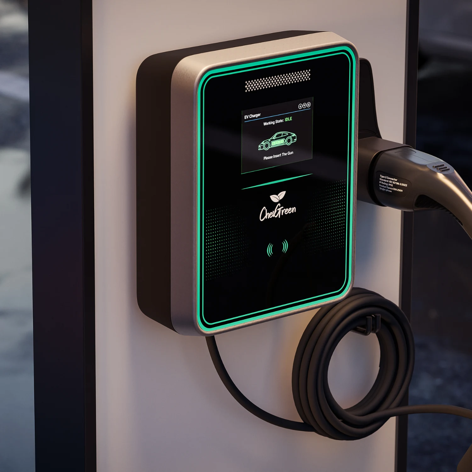 3D Visualization of EV Charging Stations