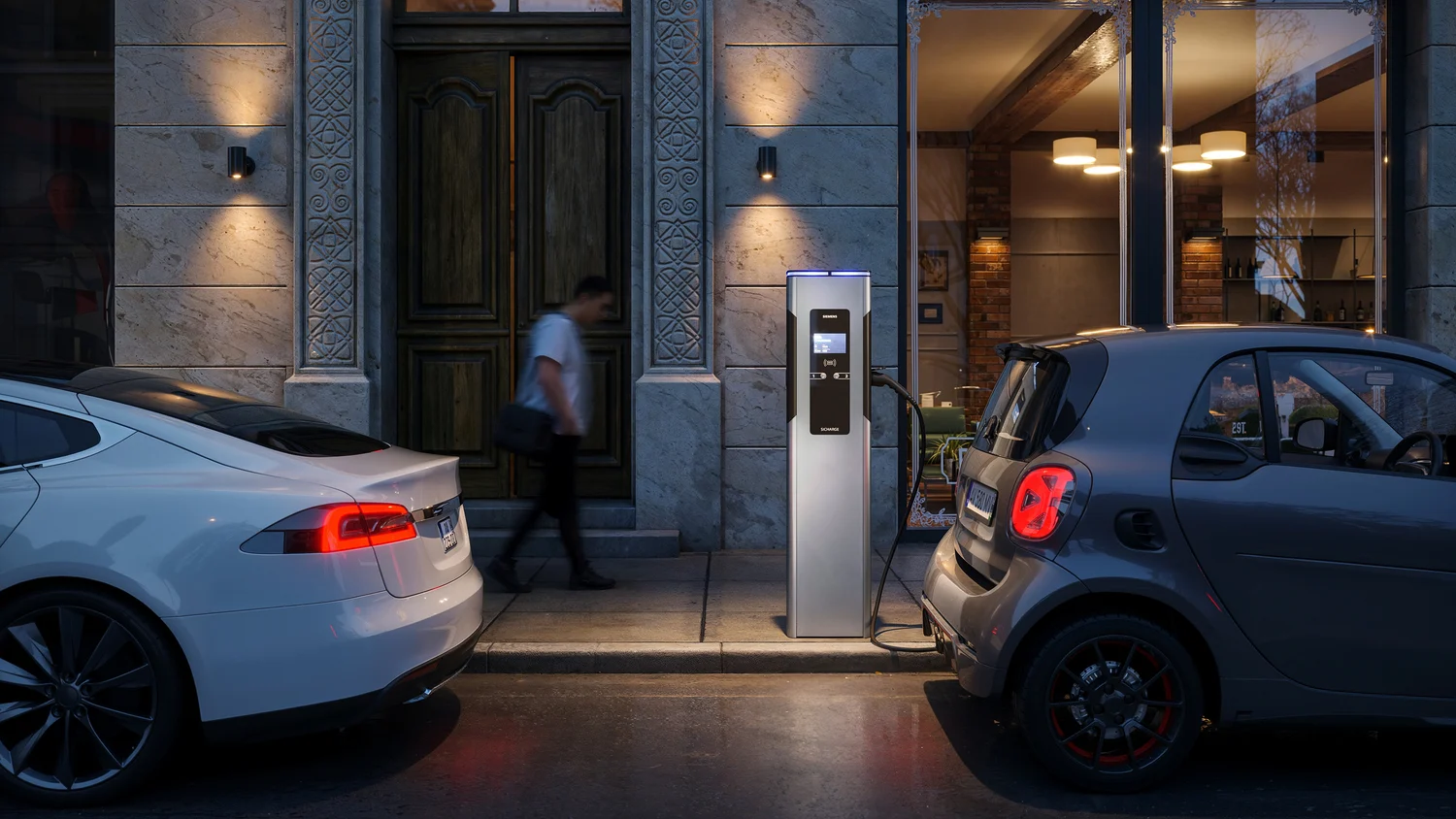 Lifestyle CGI for EV Charging Stations