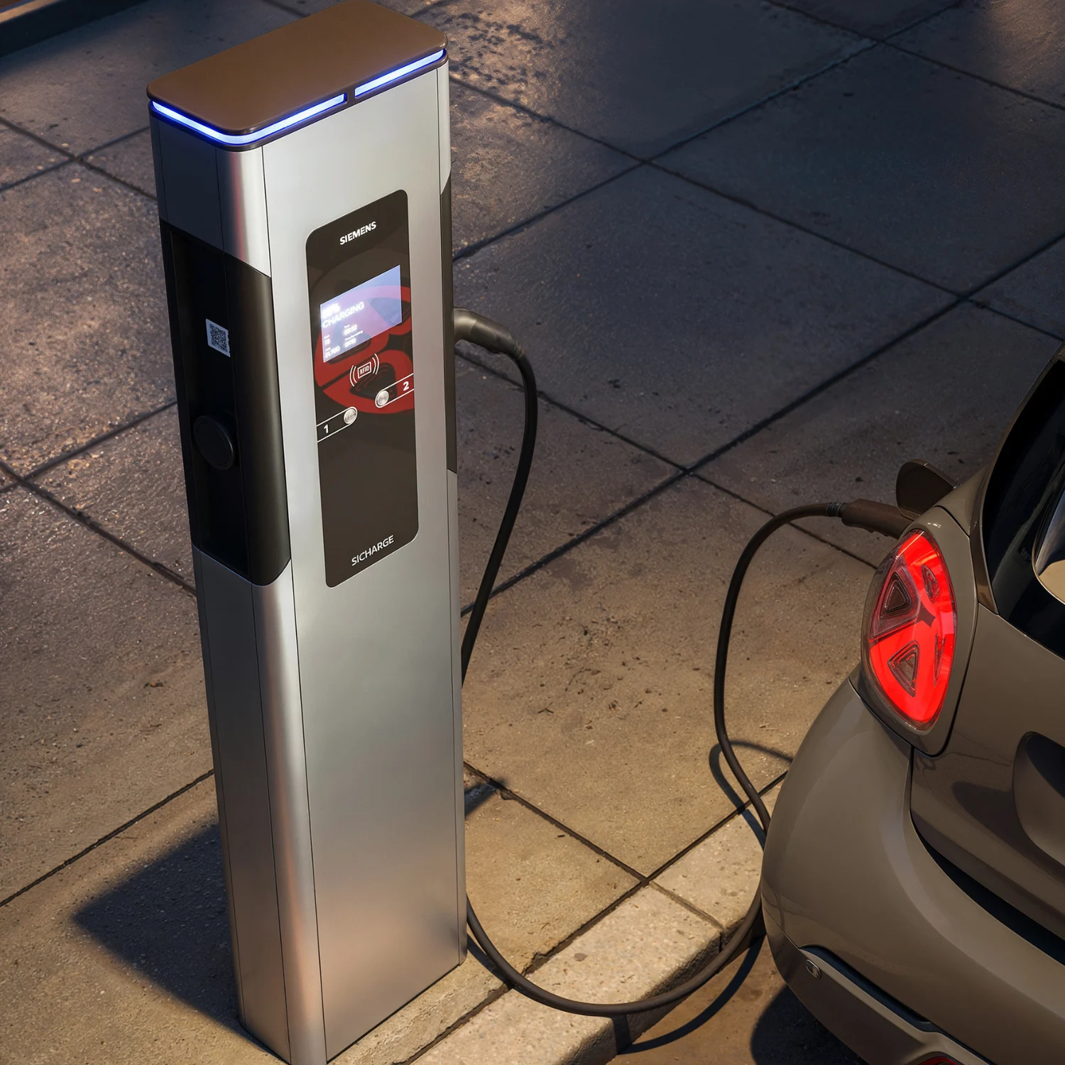 Lifestyle CGI for EV Charging Stations