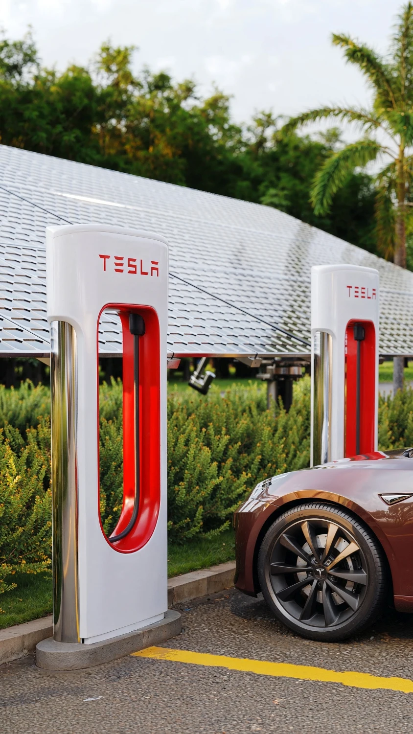 Tesla EV charger 3