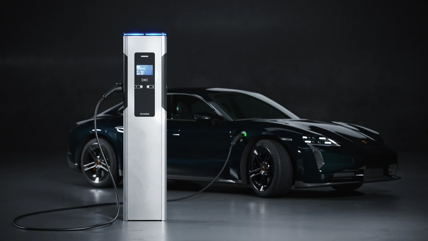 3D Modeling & Rendering of EV Charging Pillars