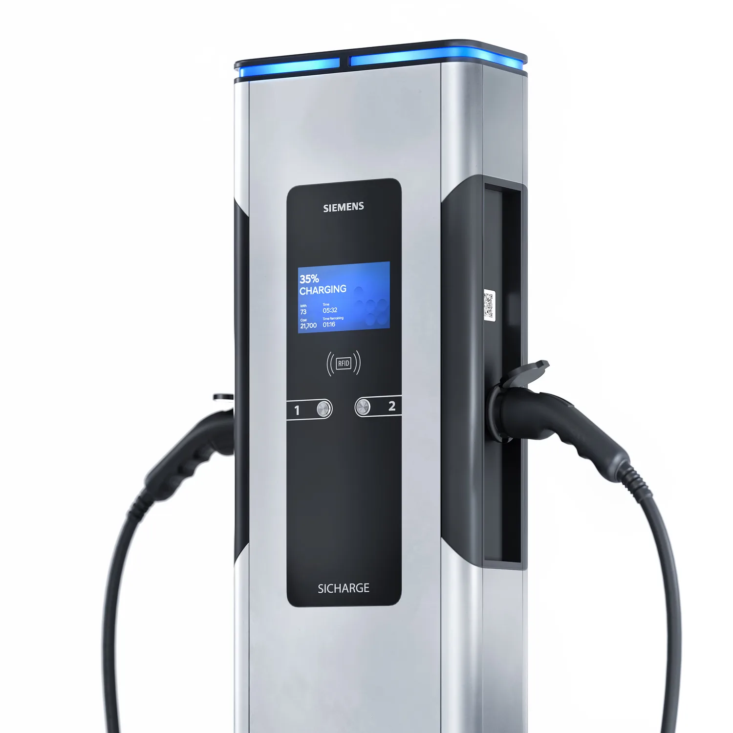 3D rendering of EV technology