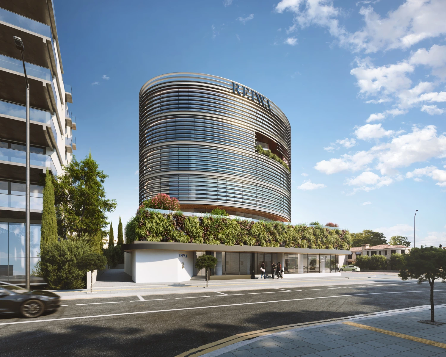 exterior renderings cost for commercial buildings