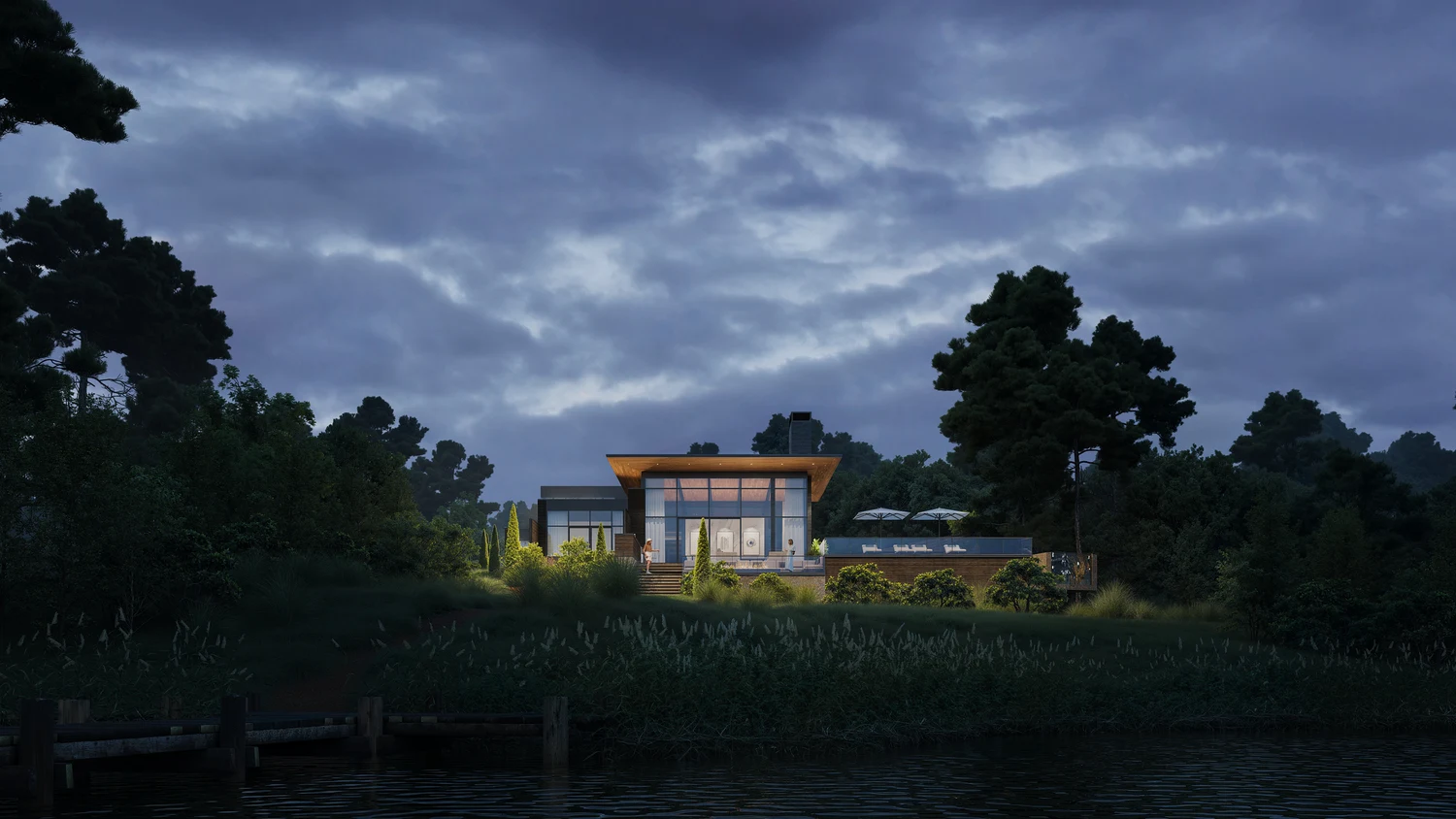 3D cottage renderings