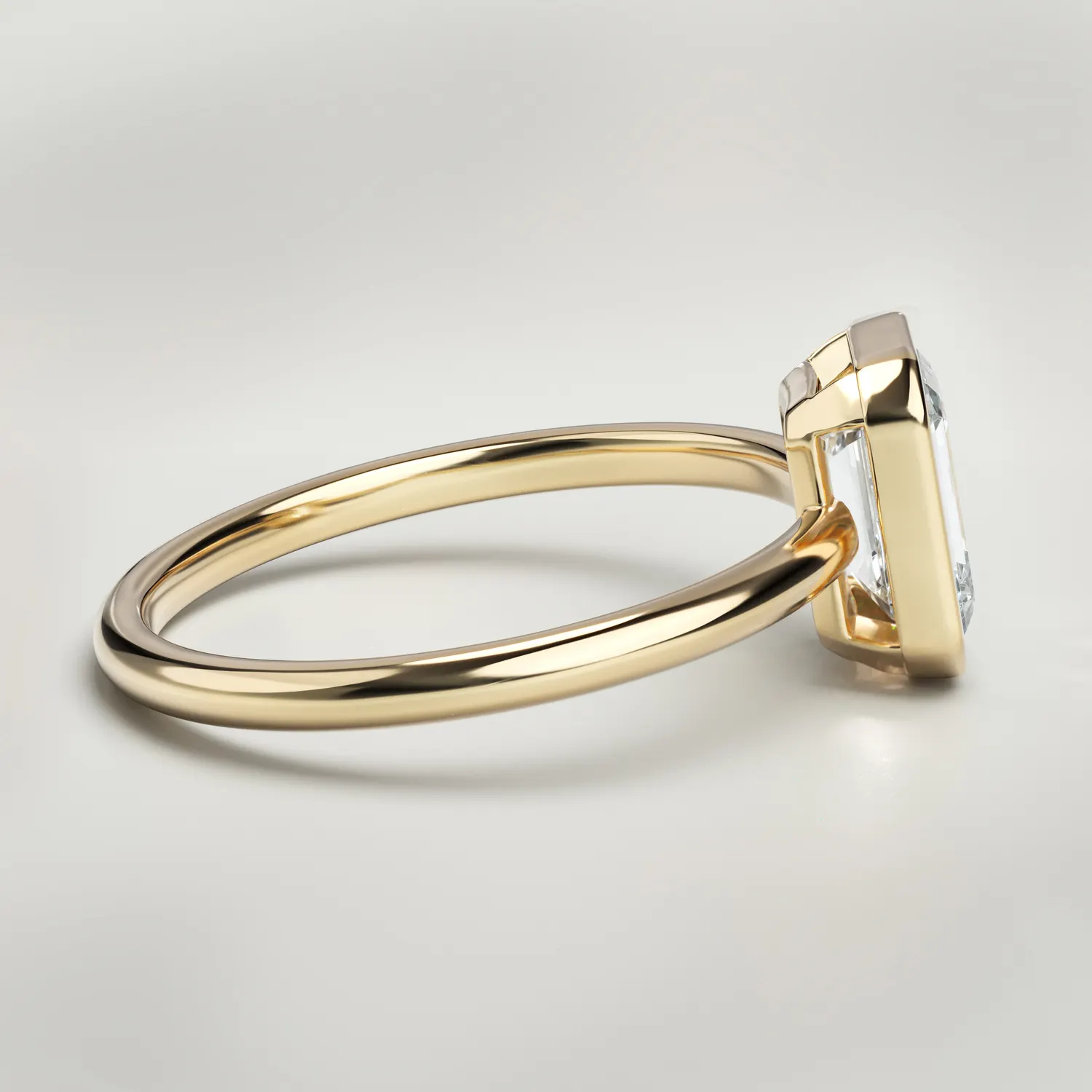 Realistic gold ring rendering