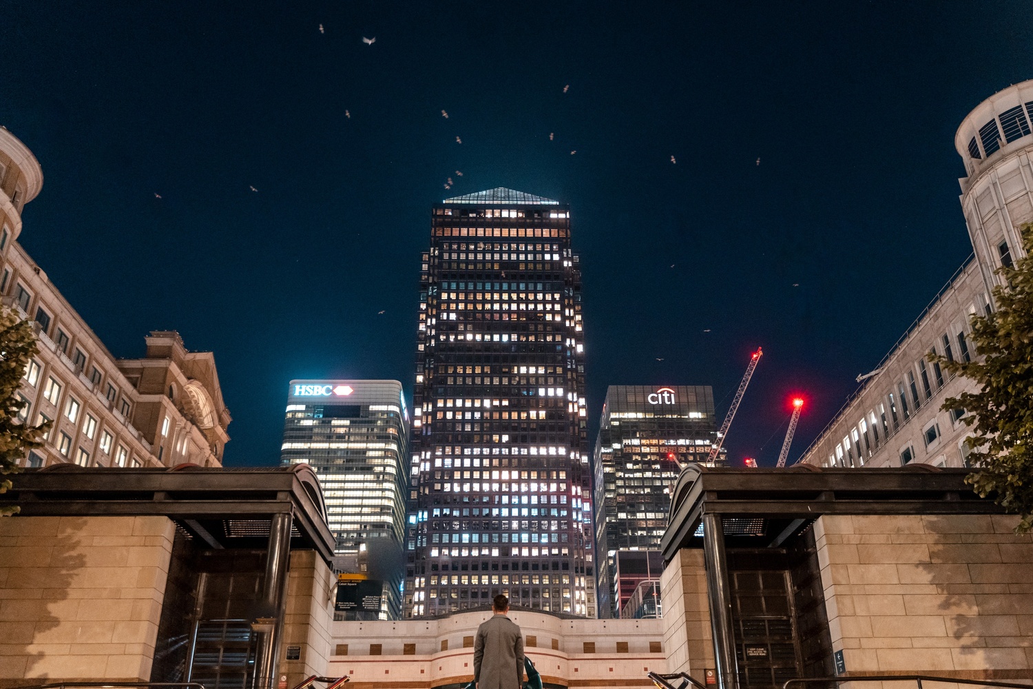 Tommy McNally in with Buildings in London